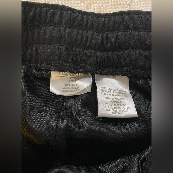 Danskin black mesh small athletic pants - Picture 3 of 3